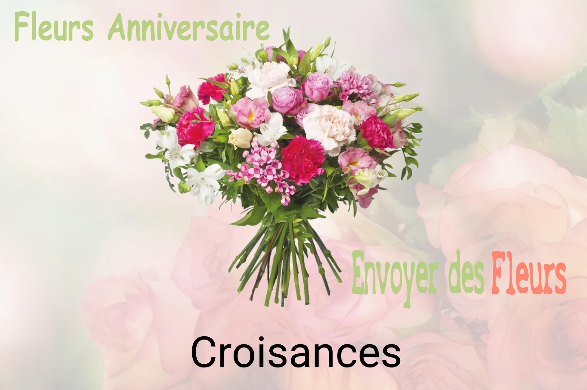 Bouquet de fleurs d’anniversaire livré à Croisances
