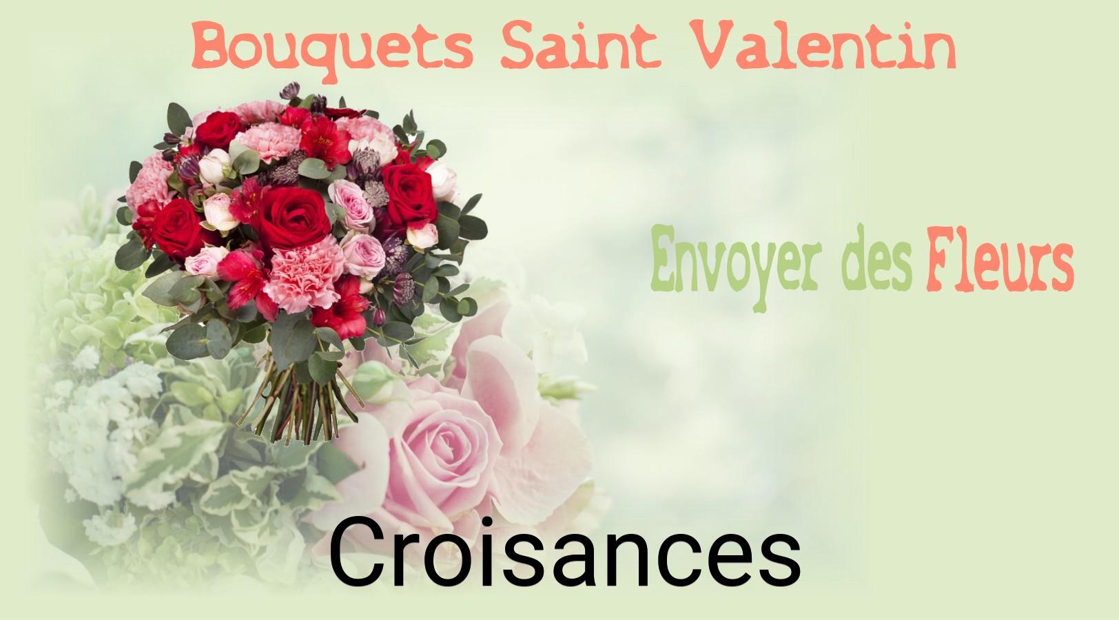 Roses de Saint-Valentin livrées à Croisances
